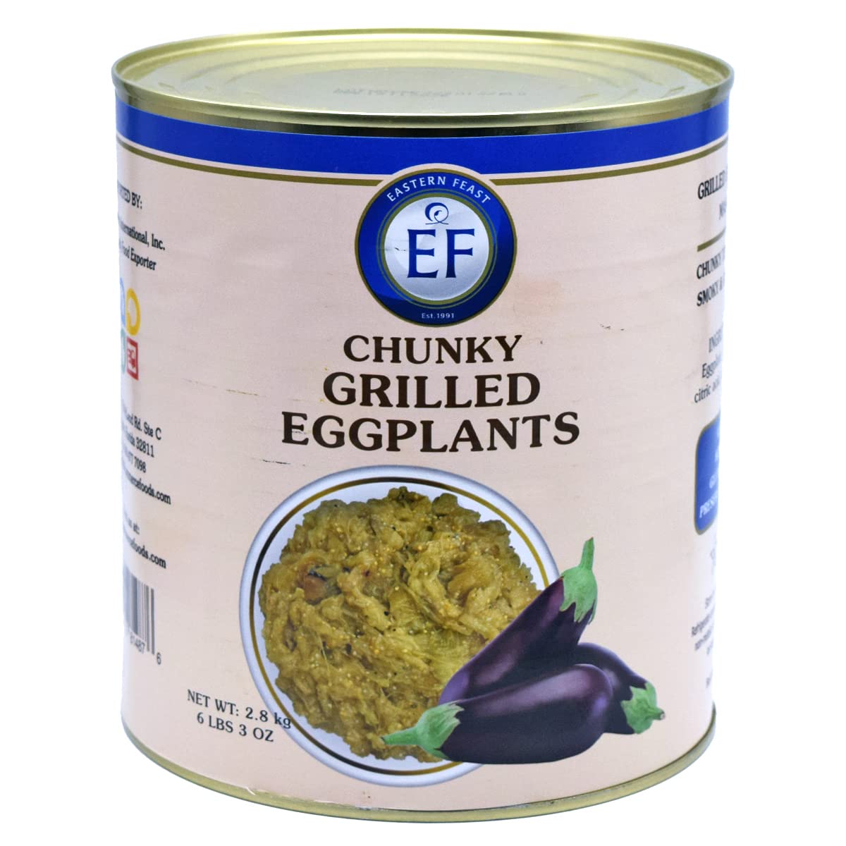 ✨新品定価2.5万円✨HUF スターダストジャケット EGGPLANT XL Amazon.com : Eastern Feast - Chunky Grilled Eggplants, 2.8 kg (6.2